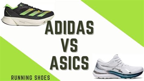 ASICS Vs Adidas Running Shoes: Comparing Models